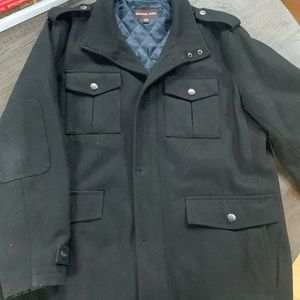 Michael Kors jacket, black, XL, good condition.